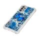 Силиконовый (TPU) чехол Deexe Fashion Glitter для Samsung Galaxy A32 (А325) - Blue Butterfly. Фото 5 из 7