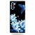 Силиконовый (TPU) чехол Deexe Life Style для Samsung Galaxy Note 10 (N970) - Blue Flower