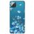 Силіконовий (TPU) чохол Deexe Pretty Glossy для Samsung Galaxy A12 (A125) / A12 Nacho (A127) / M12 (M127) - Blue Flower