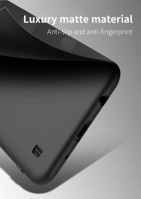 Силиконовый (TPU) чехол X-LEVEL Matte для Samsung Galaxy A10 (A105) - Wine Red