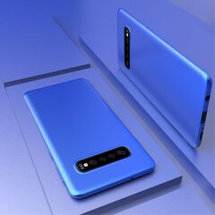 Силиконовый (TPU) чехол X-LEVEL Matte для Samsung Galaxy S10 (G973) - Blue
