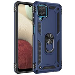 Защитный чехол Deexe Armor Case для Samsung Galaxy A12 (A125) / A12 Nacho (A127) - Blue
