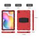 Защитный чехол Deexe Color Kickstand для Samsung Galaxy Tab S6 lite / S6 Lite (2022/2024) - Mint Green. Фото 10 из 10