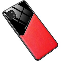 Захисний чохол Deexe Magnetic Leather Cover для Samsung Galaxy A22 5G (A226) - Red