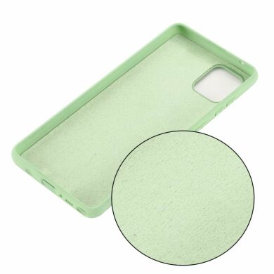 Защитный чехол Deexe Silicone Case для Samsung Galaxy Note 10 Lite (N770) - Green