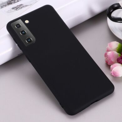 Защитный чехол Deexe Silicone Case для Samsung Galaxy S21 Plus - Black