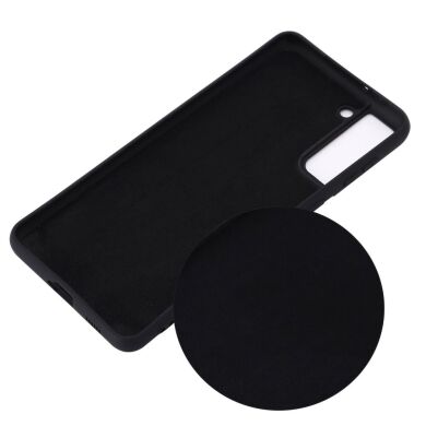 Защитный чехол Deexe Silicone Case для Samsung Galaxy S21 Plus - Black