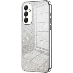Защитный чехол Deexe Sparkles Cover для Samsung Galaxy A34 (A346) - Silver