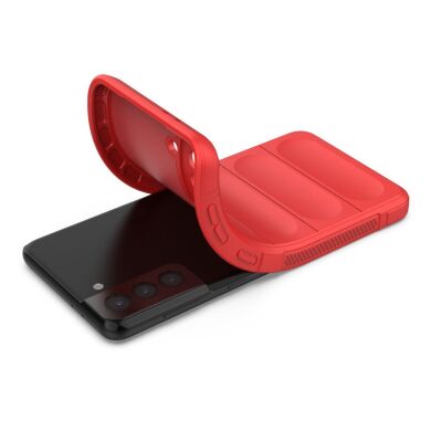 Защитный чехол Deexe Terra Case для Samsung Galaxy S21 Plus (G996) - Wine Red
