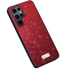 Захисний чохол SULADA Dazzling Glittery для Samsung Galaxy S23 Ultra - Red