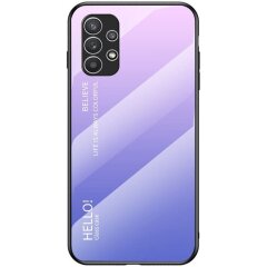Защитный чехол Deexe Gradient Color для Samsung Galaxy A23 (A235) - Pink / Purple