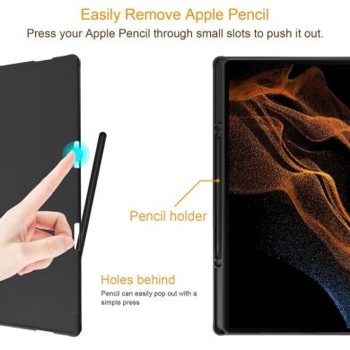 Чехол Deexe Origami Case для Samsung Galaxy Tab S8 Ultra (T900/T906) - Black