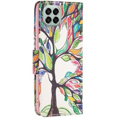 Чехол-книжка Deexe Color Wallet для Samsung Galaxy M33 (M336) - Life Tree