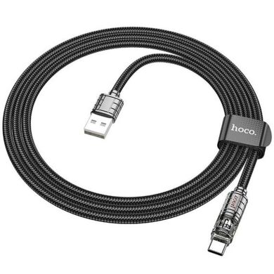 Кабель Hoco U122 USB to Type-C (3A) - Black