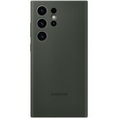 Захисний чохол Silicone Case для Samsung Galaxy S23 Ultra (S918) EF-PS918TGEGRU - Khaki