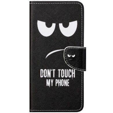 Чехол-книжка Deexe Color Wallet для Samsung Galaxy M23 (M236) - Don't Touch My Phone