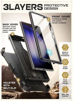 Захисний чохол Supcase Unicorn Beetle Pro Rugged Case 2 Set для Samsung Galaxy S24 Ultra (S928) - Tilt