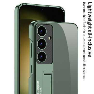 Защитный чехол GKK Shantom Series для Samsung Galaxy S24 - Midnight Green