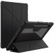 Чехол NILLKIN Bumper Leather Case Pro для Samsung Galaxy Tab S9 FE Plus (X610/616) - Black. Фото 1 из 23