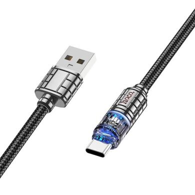 Кабель Hoco U122 USB to Type-C (3A) - Black