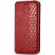 Чехол Deexe Rhombus Wallet для Samsung Galaxy A55 (A556) - Red. Фото 4 из 6