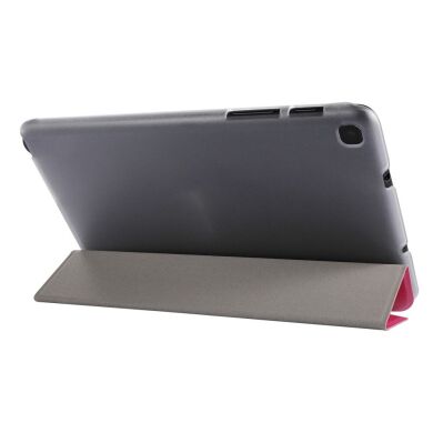 Чехол Deexe Silk Texture для Samsung Galaxy Tab A7 Lite (T220/T225) - Rose