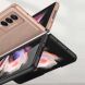 Чехол GKK Leather Stand для Samsung Galaxy Fold 3 - Cross Texture / Back. Фото 5 из 6
