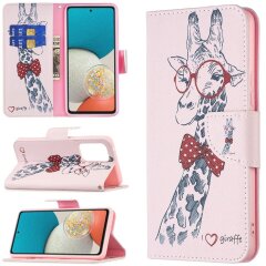 Чехол-книжка Deexe Color Wallet для Samsung Galaxy A53 (A536) - Giraffe