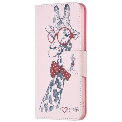 Чехол-книжка Deexe Color Wallet для Samsung Galaxy A53 (A536) - Giraffe
