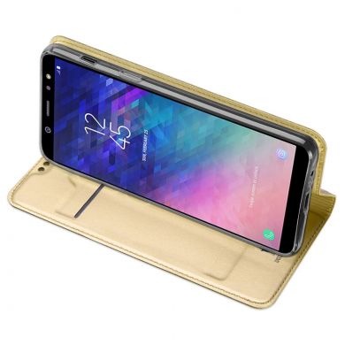 Чехол-книжка DUX DUCIS Skin Pro для Samsung Galaxy A6 2018 (A600) - Gold