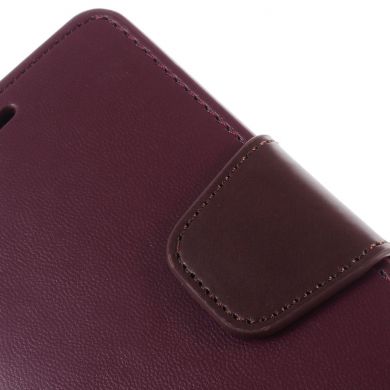 Чехол-книжка MERCURY Sonata Diary для Samsung Galaxy S5 mini - Wine Red