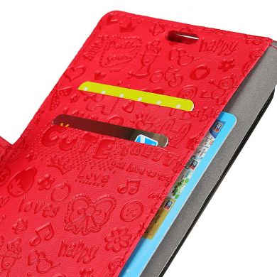 Чехол-книжка UniCase Graffiti Pattern для Samsung Galaxy J6 2018 (J600) - Red