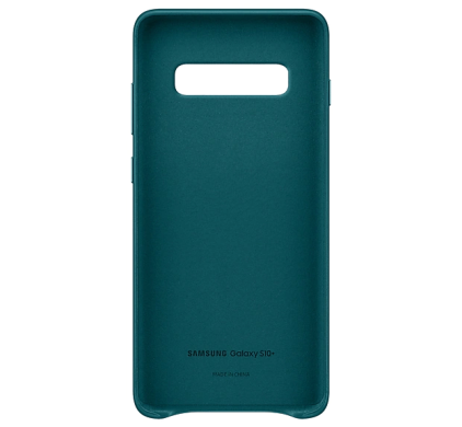 Чехол Leather Cover для Samsung Galaxy S10 Plus (G975) EF-VG975LGEGRU - Green