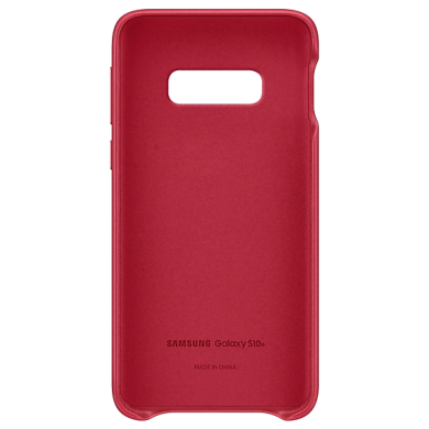 Чехол Leather Cover для Samsung Galaxy S10e (G970) EF-VG970LREGRU - Red