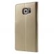 Чехол MERCURY Sonata Diary для Samsung Galaxy S6 (G920) - Gold. Фото 2 из 10