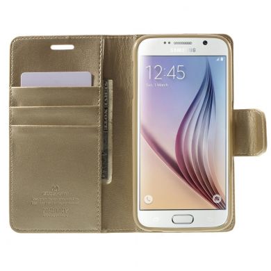 Чехол MERCURY Sonata Diary для Samsung Galaxy S6 (G920) - Gold