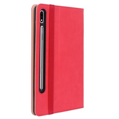 Чехол UniCase Business Style для Samsung Galaxy Tab S7 FE (T730/T736) - Red