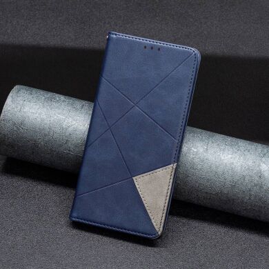Чехол UniCase Geometric Pattern для Samsung Galaxy S23 Ultra - Blue