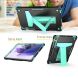 Чехол UniCase Hybrid Stand для Samsung Galaxy Tab S7 FE (T730/T736) - Black / Green. Фото 4 из 4