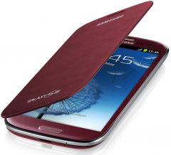Flip cover Чехол для Samsung Galaxy S III (i9300) - Wine Red
