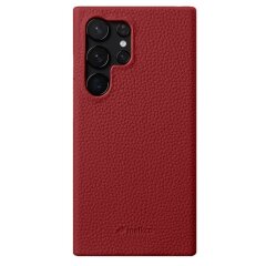 Шкіряний чохол MELKCO Leather Case для Samsung Galaxy S24 Ultra (S928) - Red