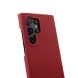 Кожаный чехол MELKCO Leather Case для Samsung Galaxy S24 Ultra (S928) - Red. Фото 4 из 4