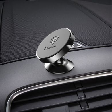 Магнитный автомобильный держатель BASEUS 360 Premium для смартфонов - Black