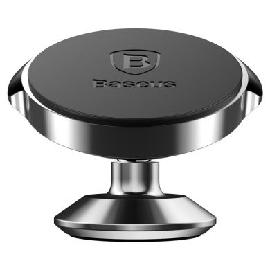 Магнитный автомобильный держатель BASEUS 360 Premium для смартфонов - Black