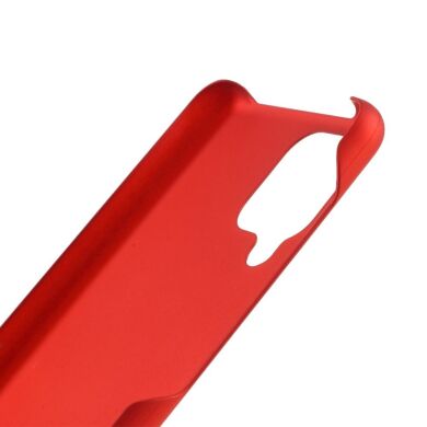 Пластиковый чехол Deexe Hard Shell для Samsung Galaxy A22 (A225) - Red