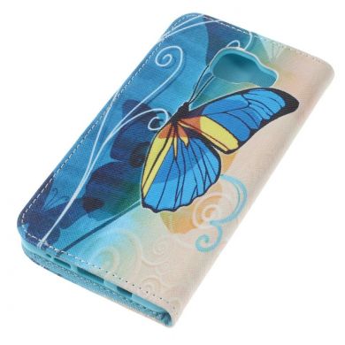 Чехол UniCase Color Wallet для Samsung Galaxy A5 2016 (A510) - Blue Butterfly