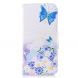 Чехол-книжка Deexe Color Wallet для Samsung Galaxy A8 2018 (A530) - Butterfly in Flowers D. Фото 2 из 8