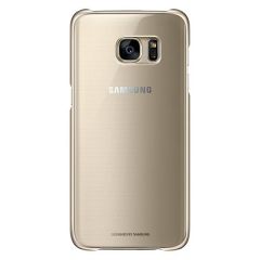 Накладка Clear Cover для Samsung Galaxy S7 edge (G935) EF-QG935CFEGRU - Gold