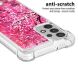 Силиконовый (TPU) чехол Deexe Fashion Glitter для Samsung Galaxy A32 (А325) - Cherry Blossom. Фото 3 из 7