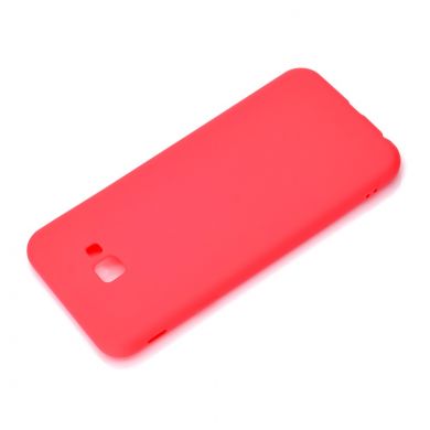Силиконовый (TPU) чехол Deexe Matte Case для Samsung Galaxy J4+ (J415) - Red